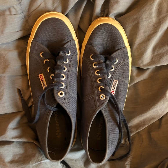 Superga Shoes - Blue Supergas Size 9